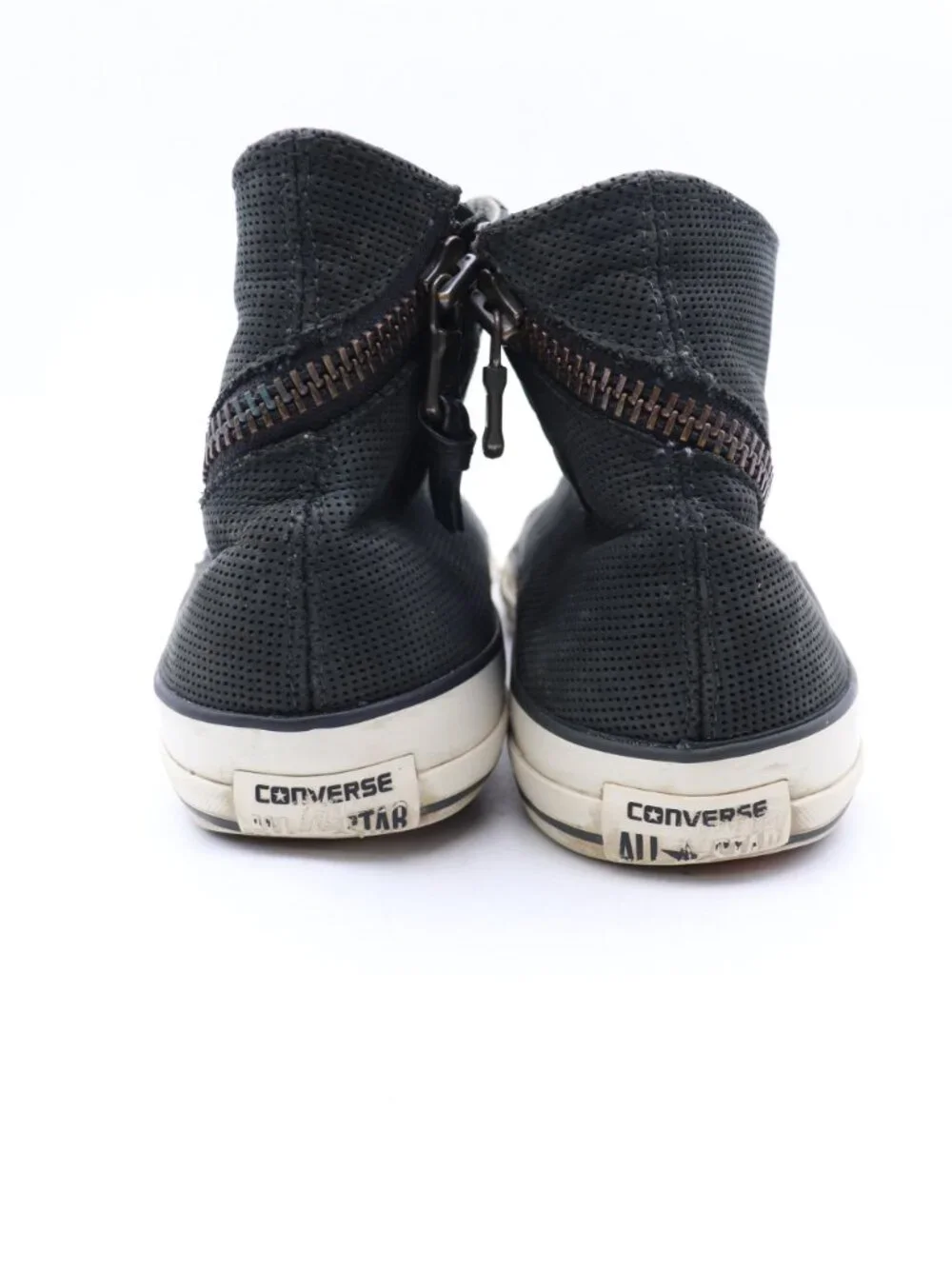 Converse Chuck Taylor All Star Mens 13 Womens 15 Tornado Zip Hi Black Sneaker - Picture 5 of 12